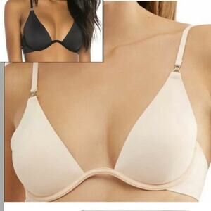 Free People Intimately 32D Bra Ari Underwire Plunge Bundle of 2